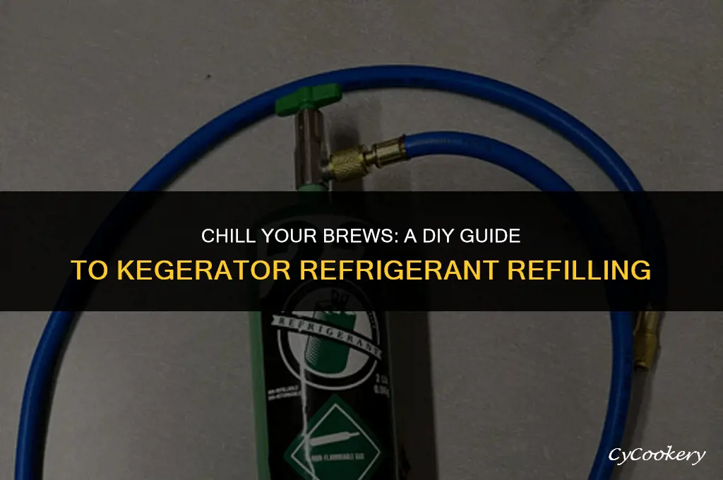 how to fill your own kegerator with refrigerant