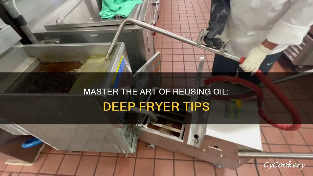 how to filter cooking oil for reuse in deep fryer