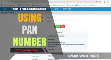 Locate Your Aadhaar Number Easily Using Your PAN Number