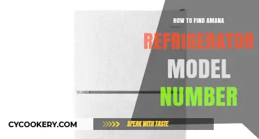 Locate Your Amana Refrigerator Model Number Easily with These Tips