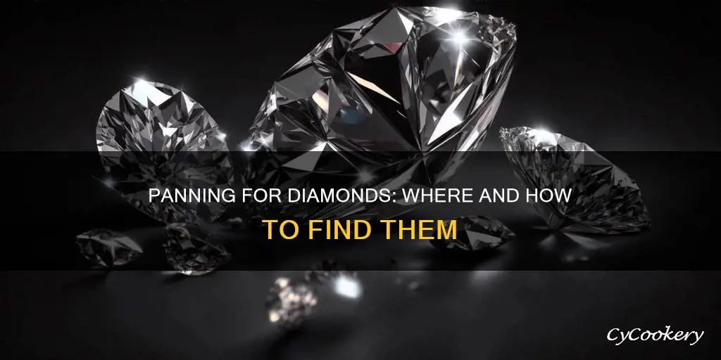 how to find and pan for diamonds
