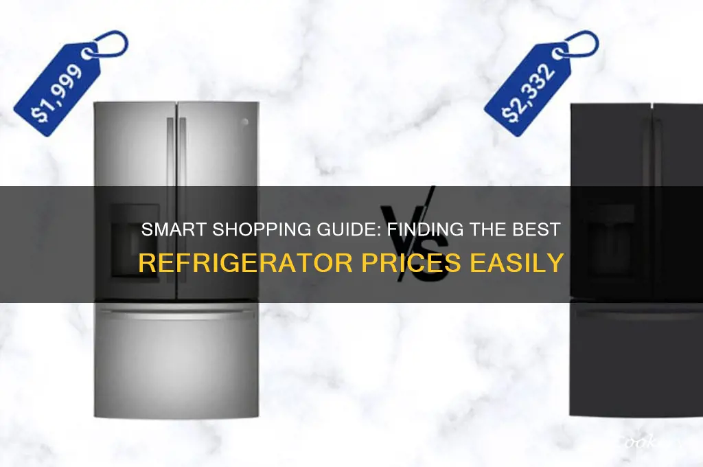 how to find best prices on refrigerator
