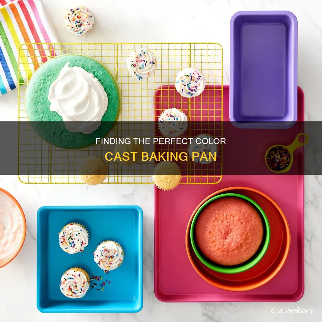 how to find colorcast baking pan