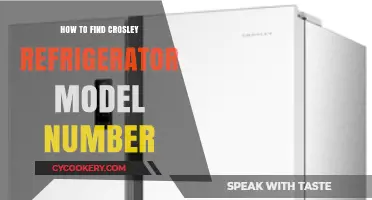 Locate Your Crosley Fridge Model Number Easily: Quick Guide