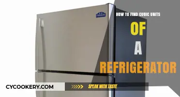 Calculating Cubic Units: A Simple Guide to Refrigerator Capacity