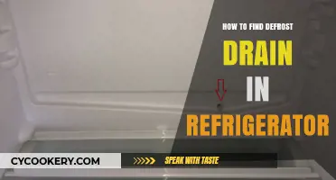Locate Your Fridge's Defrost Drain: A Quick and Easy Guide