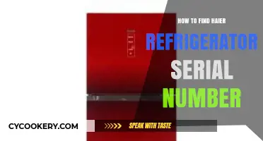 Locate Your Haier Fridge Serial Number: Quick Identification Guide