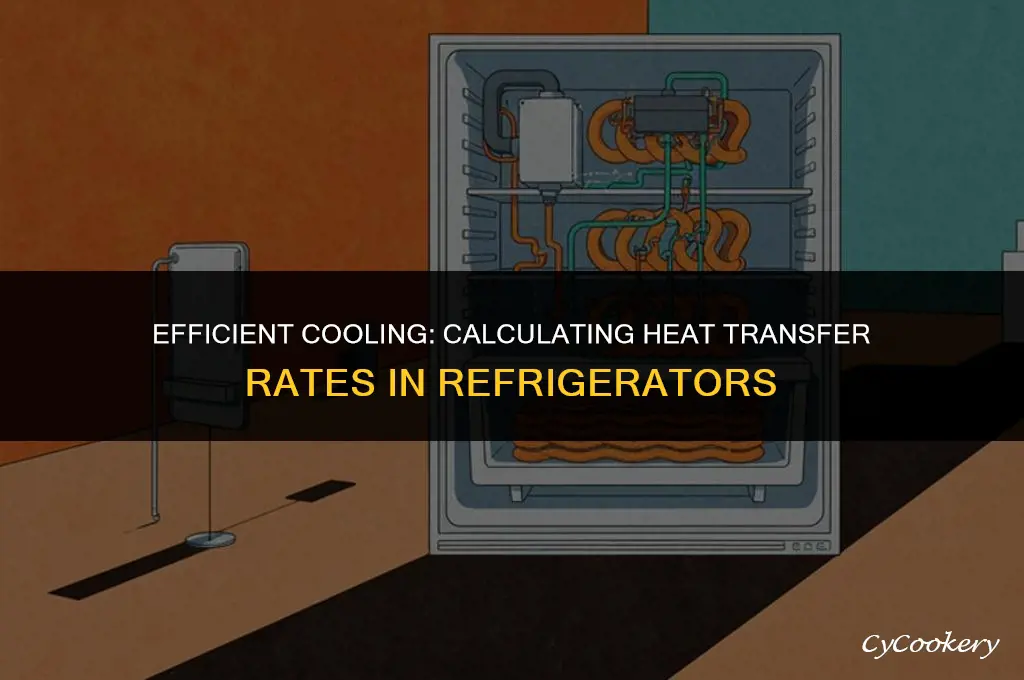 how to find heat-transfer rate for refrigerator