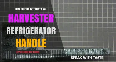 Finding the Right International Harvester Refrigerator Handle: A Comprehensive Guide