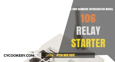 Kenmore Refrigerator Troubleshooting: Locate Your Model 106 Relay Starter