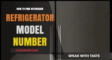 Locate Your KitchenAid Fridge Model Number Easily: A Quick Guide