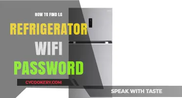 How to Easily Find Your LG Refrigerator's WiFi Password