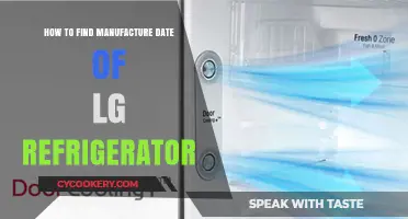 Decoding the Manufacture Date of Your LG Refrigerator: A Simple Guide