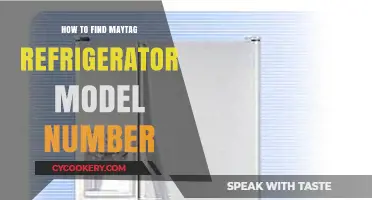 Locate Your Maytag Fridge Model Number: Quick and Easy Guide