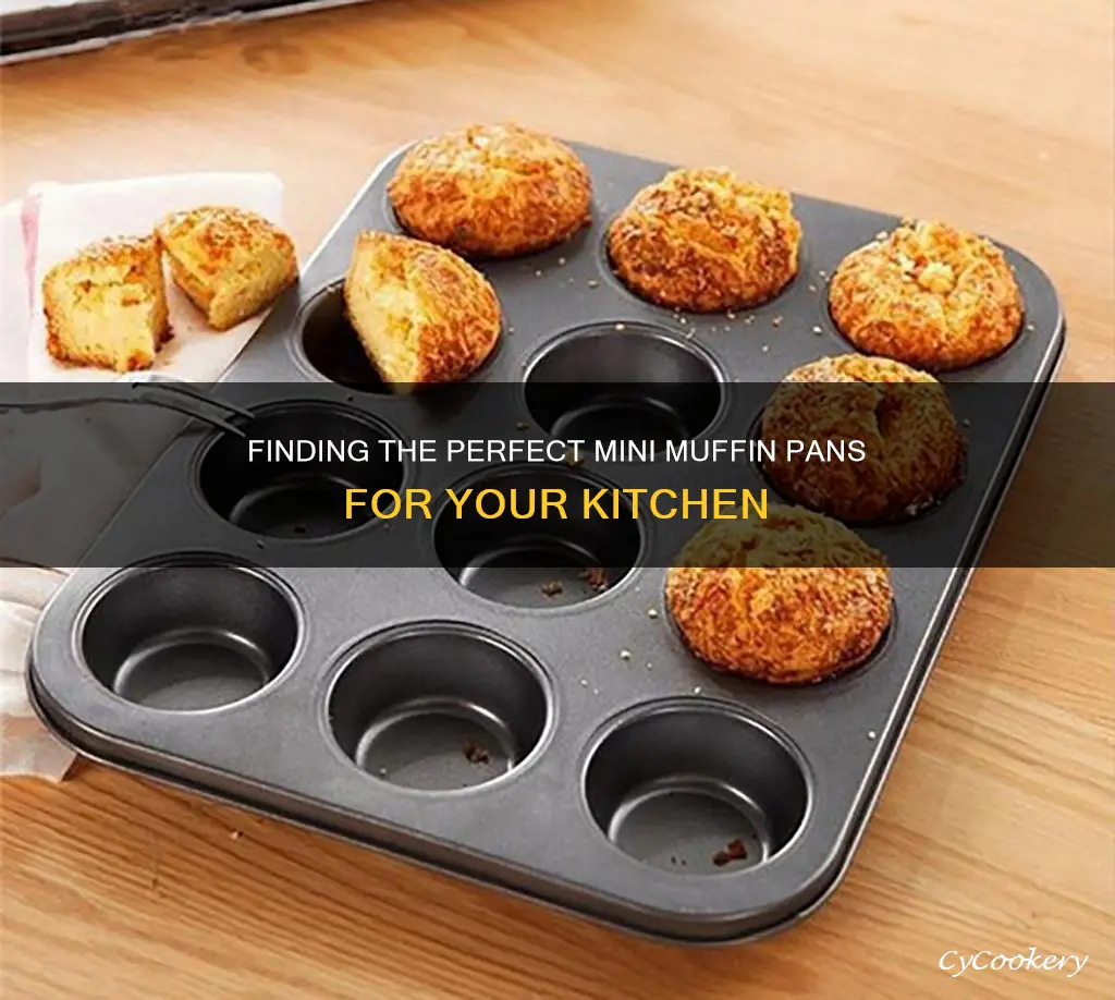 how to find mini muffin pans