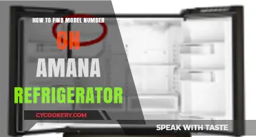 Locate Your Amana Fridge Model Number: Quick and Easy Guide