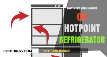 Locate Your Hotpoint Fridge Model Number: Quick and Easy Guide