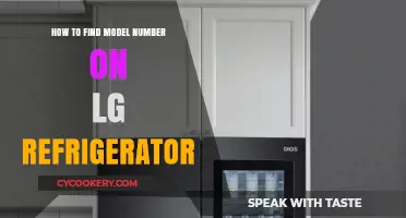 Locate Your LG Fridge Model Number: A Quick Guide