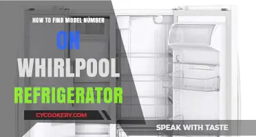 Locate Your Whirlpool Fridge Model Number: A Quick Guide
