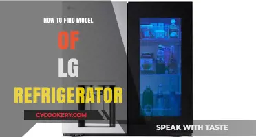 Finding Your LG Refrigerator Model: A Quick and Easy Guide
