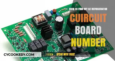 Locate Your GE Refrigerator Circuit Board Number Easily: A Guide