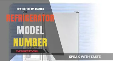 Locate Your Maytag Fridge Model Number: Quick Identification Guide