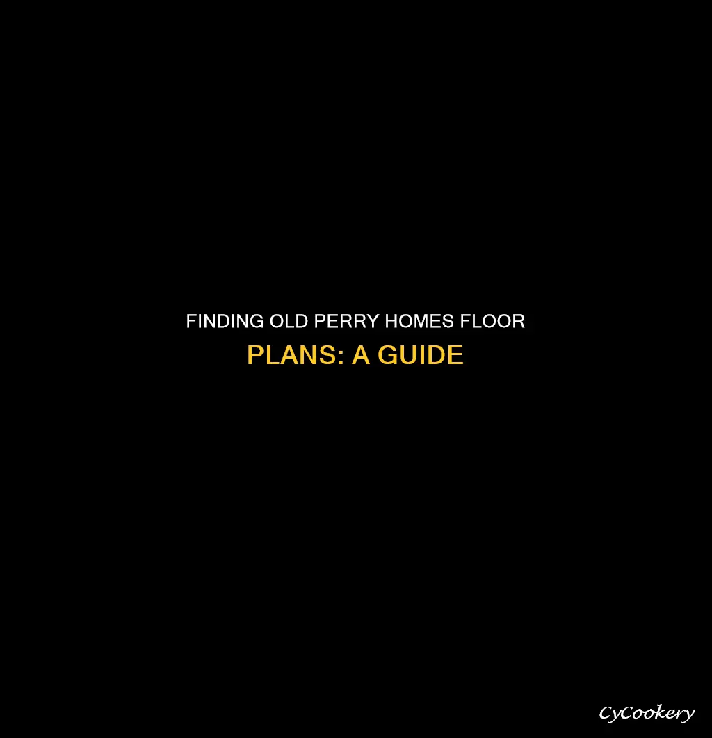 how to find old perry homes floor pans