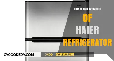 Identifying Your Haier Refrigerator Model: A Quick and Easy Guide
