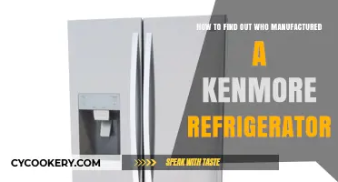 Identifying the Manufacturer of Your Kenmore Refrigerator: A Simple Guide