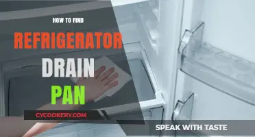 Finding Your Fridge's Drain Pan: An Easy Guide