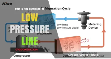 Locate Your Refrigerator's Low Pressure Line: A Step-by-Step Guide