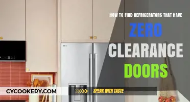 Finding Zero Clearance Refrigerator Doors: A Comprehensive Guide for Homeowners