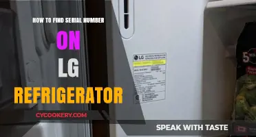 Locate Your LG Refrigerator Serial Number: A Quick Guide