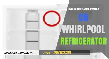 Locate Your Whirlpool Fridge Serial Number: A Quick Guide