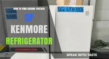 Measuring Your Kenmore Refrigerator: A Simple Guide to Finding Square Footage