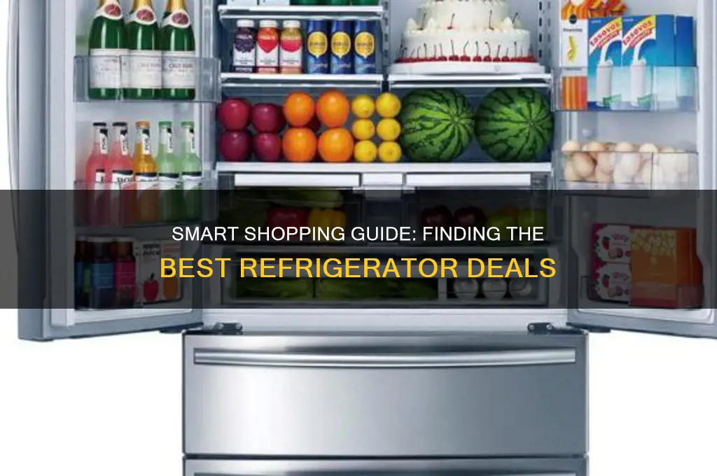how to find the best price on a refrigerator