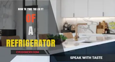 Easy Steps to Calculate Your Refrigerator's Cubic Feet