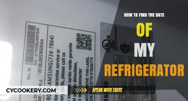 How to Easily Find the Manufacture Date of Your Refrigerator