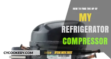 Finding Your Refrigerator Compressor's HP: A Simple Step-by-Step Guide