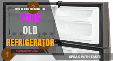 Identifying Your Old Refrigerator Model: A Quick and Easy Guide