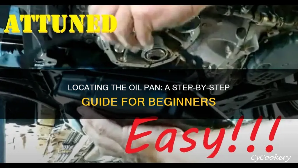 how to find the oil pan