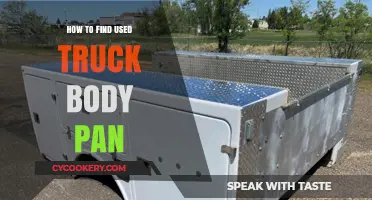 Finding the Perfect Used Truck Body Pan: A Comprehensive Guide
