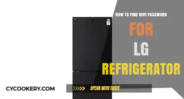 Discovering Your LG Refrigerator's WiFi Password: A Simple Guide