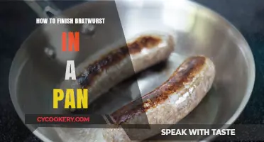 Sizzling Bratwurst: Pan-Frying to Perfection