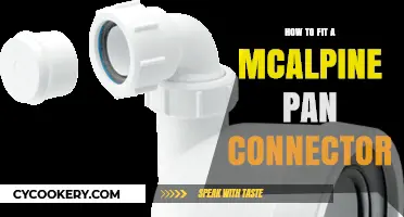 Easy Steps to Fit a McAlpine Pan Connector