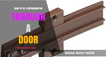Fitting a Fridge Through a Door: Tips and Tricks