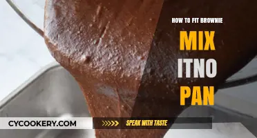 Fitting Brownie Mix: Tips for the Perfect Pan