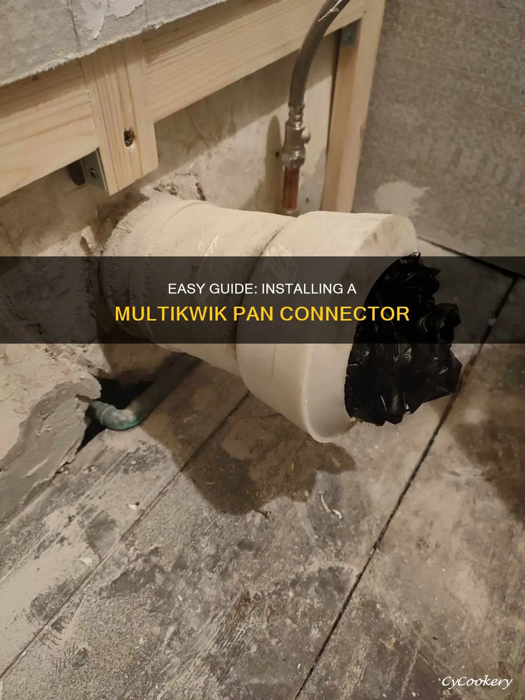how to fit multikwik pan connector