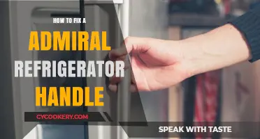 Easy DIY Guide to Repairing Your Admiral Refrigerator Handle