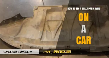 Repairing Your Car's Belly Pan Cover: A Step-by-Step Guide